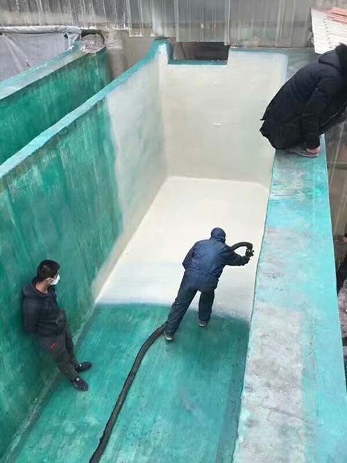 化工廠污水池為什么需要做防腐(圖1) 化工廠污水池聚脲防腐案例